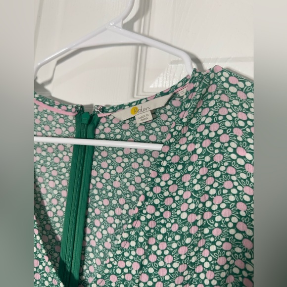 Boden Floral Green Maxi Dress - Picture 5 of 8